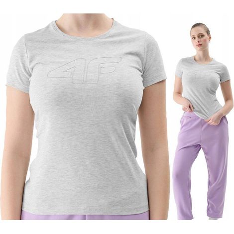 T-shirt sportiva da donna in cotone 4F F1163 (1/4)
