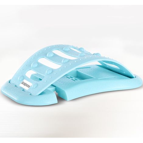 Filiyano-Correcteur lombaire et de scoliose cervicale, pour le yoga et le fitness, 1 pièce - Bleu clair (1/2)