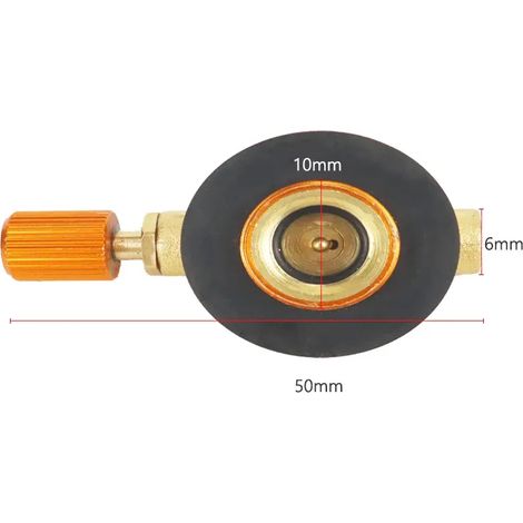 Adaptateur de recharge de gaz pour réchaud de camping, adaptateur de valve pour bouteille de gaz, adaptateur pour brûleur à gaz extérieur, réchaud de camping gonflable, réchaud de pique-nique portable (1/5)