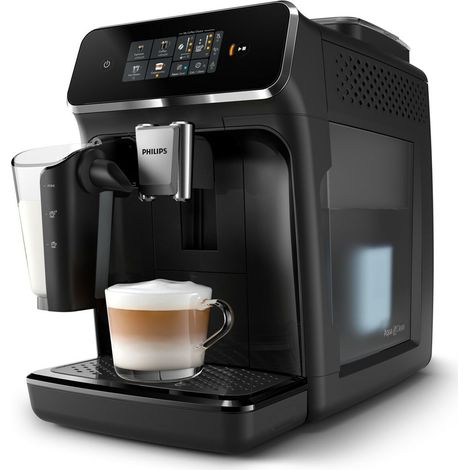 Philips – Machine à expresso automatique 1,8 l – Broyeur céramique – 15 bar – Réservoir lait intégré – Préparation cappuccino rapide (1/5)