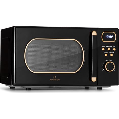 Klarstein Julieta Microondas con Grill 20 l 700 / 800 W Ø 25,5 cm 8 programas