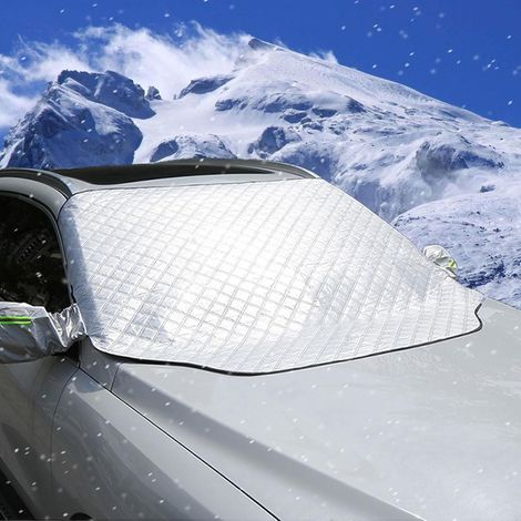 Auto-Windschutzscheibenabdeckung, Winter-Windschutzscheibenschutz, magnetische Windschutzscheibenabdeckung, Schutz für Frost-Windschutzscheibe, universelle Faltabdeckung für Anti-Frost, Schnee, EIS-Au (1/5)