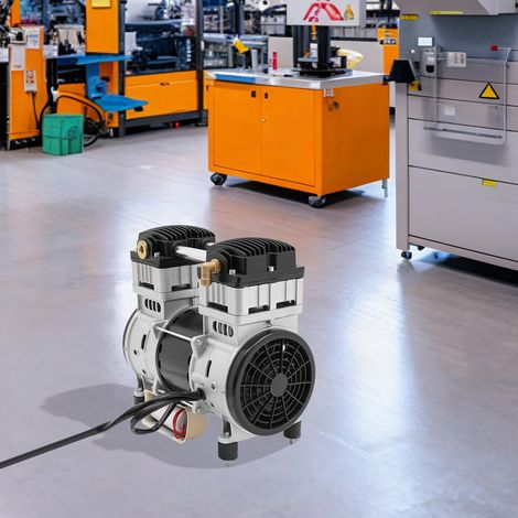 YISSALE-Luftkompressor Luftkompressorkopf Pumpenkopf Mit Schalldämpfer 1500 W 0,7 Mpa (1/5)