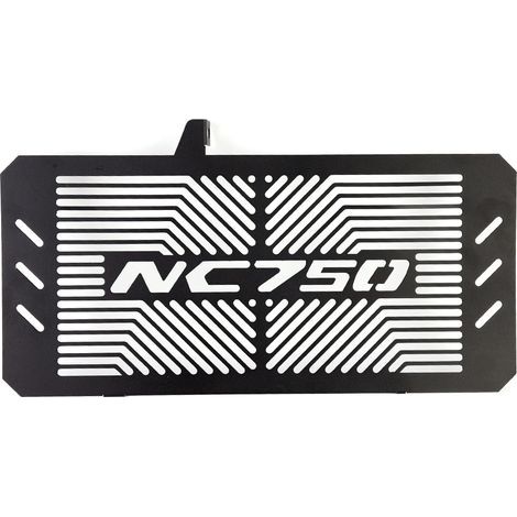 Alomejor Adecuado para la cubierta protectora del enfriador de motocicleta de la serie NC750 en acero inoxidable negro para un estilo mejorado y optimizado, adecuado para NC700 / (1/5)