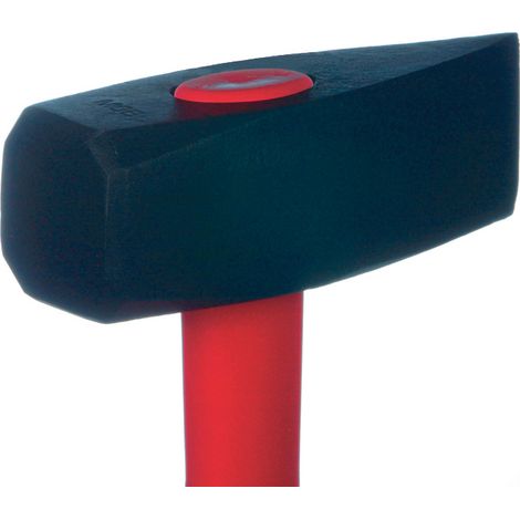 Masse à Tranche avec Manche Nertech, Tête en Acier Carbone C45E Forgée et Traitée Thermiquement - Peinture Poudre Époxydique, 19 cm (1/3)