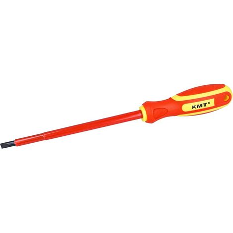 Cacciavite Isolato a Taglio 6X150mm Lama Isolante Per Elettricista (1/2)