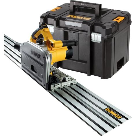 DeWalt DWS 520 KTR sierra circular de inmersión amarilla 1300W (1/4)