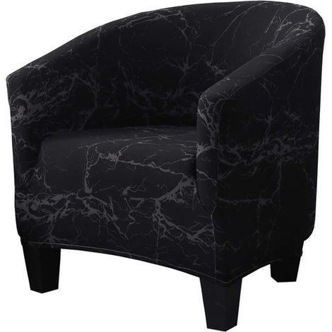 Housse de chaise, housse de siège de baignoire en velours haute élasticité housse de protection de meubles de fauteuil housse de canapé souple
