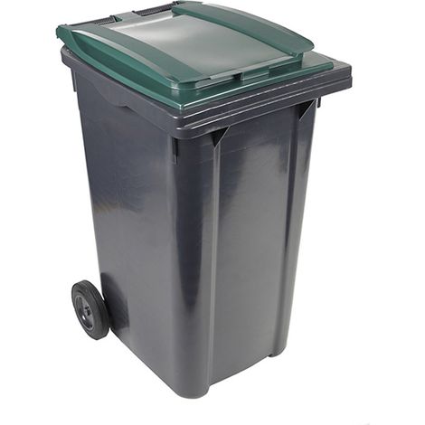 Bac roulant de tri selectif 240l