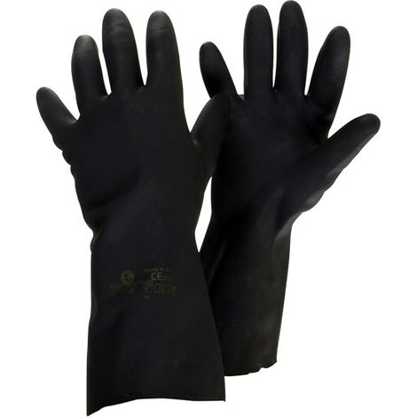 Gants de protection UNIVERSEL nitrille en acrylonite Taille L - Norme EN420 - EN388 - EN374 (1/8)