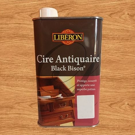 Cire Liquide Meuble Et Objets Antiquaire Black Bison® Liberon, Merisier Clair 0. (1/3)