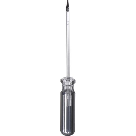 Tournevis Magnétique Torx Tige 3x75mm T5 Acier Noir (1/5)