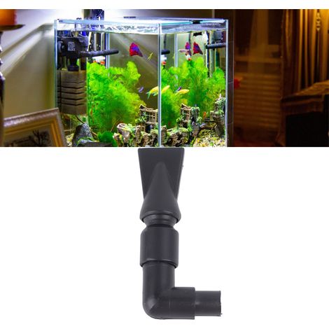 Raccord D'Écoulement Rotatif pour Aquarium - Bec Plat et Coudé 3 Voies - Accessoire de Pompe à Eau pour Aquariums Familiaux -AUTRES (1/5)