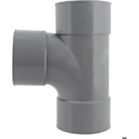 Raccordo a T a 45° in PVC FF Diametro 100mm Ubt188 - Nicoll