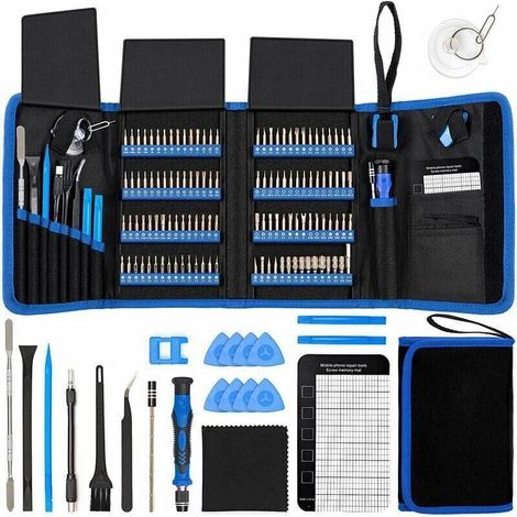 142-in-1 Portable Screwdriver Tool Kit. Electronic repair screwdriver. Precision instrument repair tool. Screwdriver (1/4)