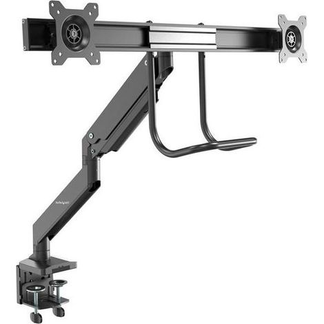 Startech Supporto da scrivania doppio nero per monitor (1/5)