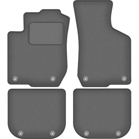 Tappetini auto in velluto grafite per: Audi A3 8L hatchback (1996-2001) (1/5)