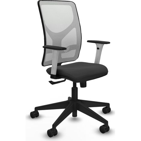Silla de oficina piqueras y crespo Motilla blanco espuma cómoda (1/2)