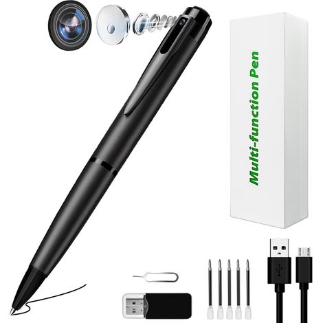 Mini Caméra Espion, 1080P HD Caméra de Surveillance Micro Cachée Portable Spy Cam sans Fil Enregistreur Surveillance De Sécurité avec Détection de Mouvement (NO SD) (1/5)