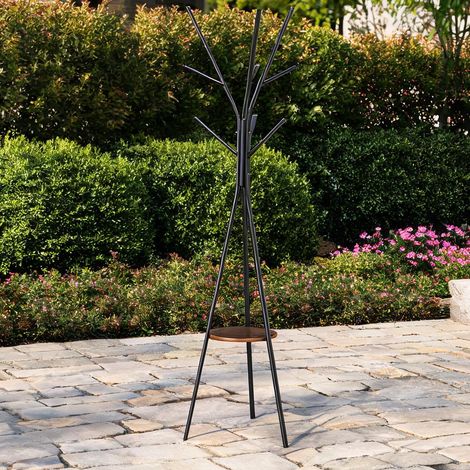 Armoire marron en métal 45 x 45 x 180 cm (1/5)