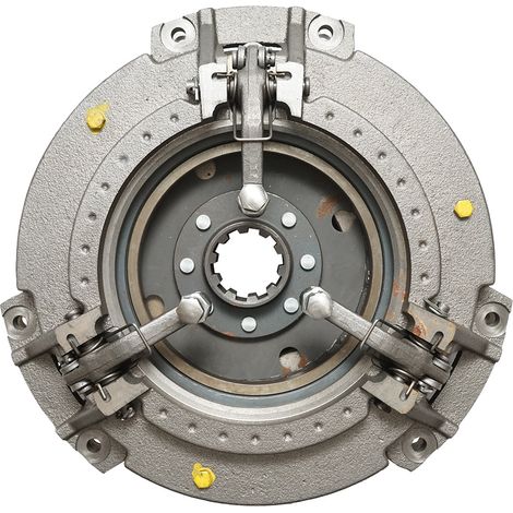 Kit frizione Ø esterno 270 mm, Ø interno 39/45 mm, 10 scanalature per Massey Ferguson  Codici OEM: 1851651M93, 886386M93, 886384M93, 3620401M93, 228005741, 8889800, 526666M91 (1/3)