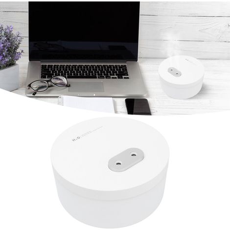 Wiederaufladbarer USB-Luftbefeuchter mit zwei Sprühdüsen, Mini-Luftbefeuchter für Klimaanlagen mit großem 1000-ml-Behälter, wiederaufladbar, für Zuhause oder Büro, leiser und kreativer Zerstäuber, Aro (1/5)