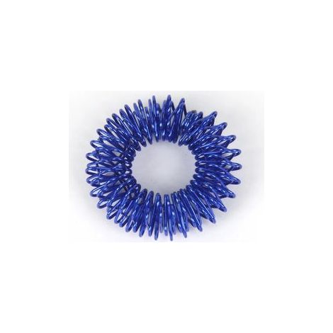 Set of 5 finger massage rings, acupressure and drawing massage, finger and hand relaxation, body massage and wellness tool 04961-AquaForge
