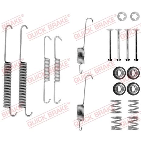 Kit d'accessoires, mâchoire de frein Quick Brake 105-0754 CITROËN