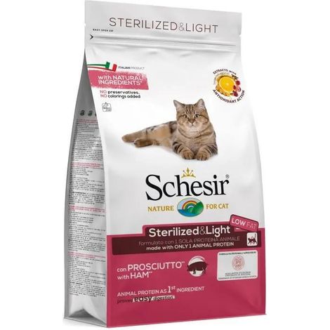 Schesir Croquetas para Gato Esterilizado 5 kg