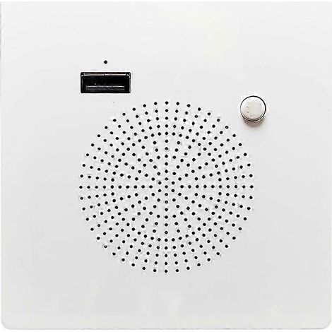 Panneau haut-parleur Bluetooth, panneau de chargement USB domestique, support audio mural, lecture de clés USB HF (1/5)