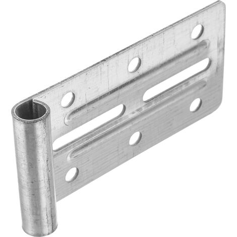 Support de Porte de Garage en Acier Fixation pour Roulettes Supérieures Doubles Pièce de Remplacement pour Portes Résidentielles Accessoire (1/5)