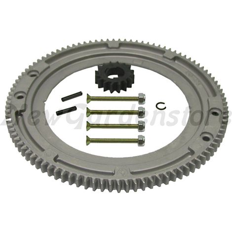 Corona dentata per motorino avviamento compatibile BRIGGS 696537 399676 392134