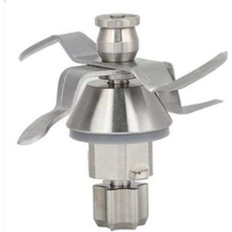 Couteau compatible pour Thermomix Bimby TM31 TM 31 Couteaux Mélangeur Base en Métal Résistant et Lame Tranchante en Acier Inoxydable (1/5)