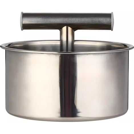 Outil de pressage culinaire – Façonneur de protéines portable pour la restauration  Cadre en métal poli plus moule multi-cavités et action de taille rapide pour boulettes de viande, boulettes de riz (1/4)