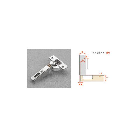 SALICE CERNIERA AMMORTIZZATA C7A6AE9 COLLO 0- 50,0 pz