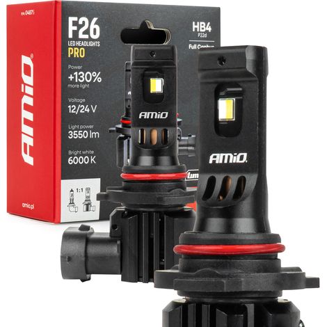 LED-Autolampen F26 PRO LumiTec limited +130% DUO full canbus HB4 12V 24V amio-04875 (1/5)