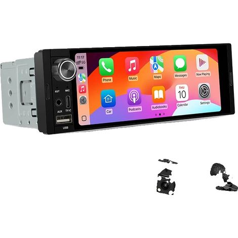 Autoradio, touchscreen, funzione di controllo vocale, K40 Wireless + microfono + fotocamera (1/2)
