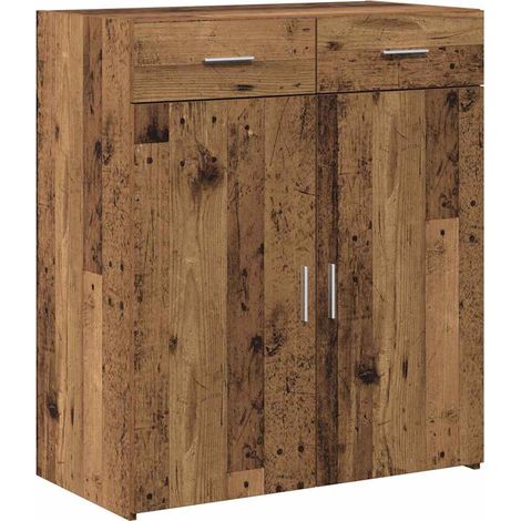 Maison Exclusive - Armoire de rangement Bois ancien 80 x 42.5 x 93.5 cm