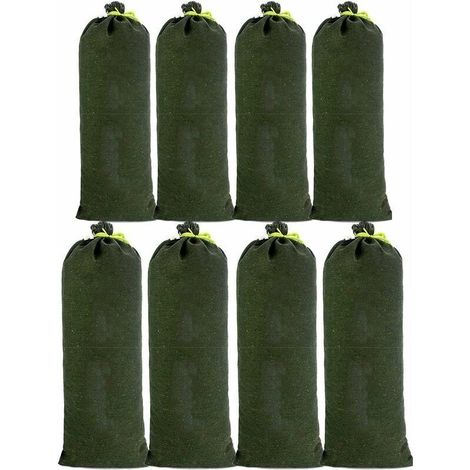 8pcs amélioré sac de sable en toile indélébile anti - inondation et anti - sable pour le drainage 30 70cm dans le garage, magasin, école, gare, bâtiment, usine, entrepôt (1/4)
