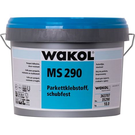 WAKOL MS 290 Parkettklebstoff schubfest 18kg weichmacherfrei (1/5)