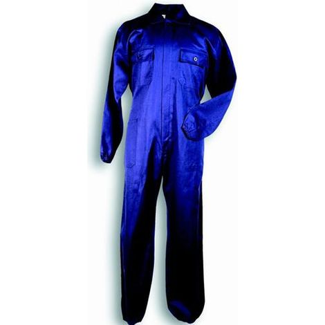 TUTA LAVORO CON CERNIERA TAGLIA 54-56 "XL" BLU