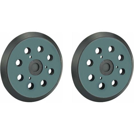 2-teiliger Makita 125-mm-Schleifteller, 8 Staubabsaugöffnungen, weiches PU, kompatibel mit BO5010/BO5030/DW420/Porter Cable 343 (1/5)