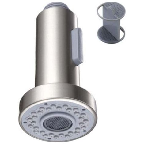 Douchette pour Robinet Cuisine 2 Modes Tête Robinet Remplacement Douchette pour Rétractable Mitigeur,Chromé,G1/2\ (1/4)