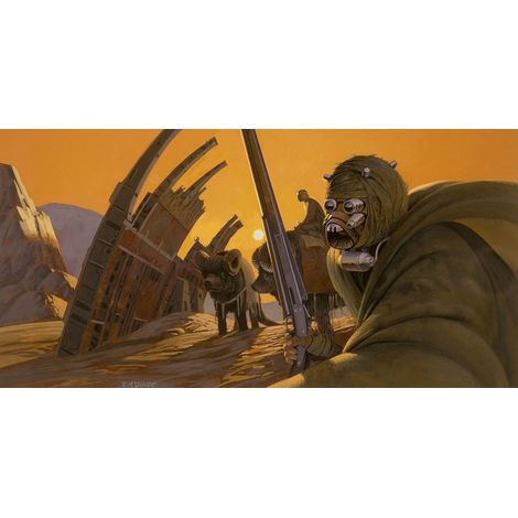 Papier peint panoramique moderne Star Wars Classique RMQ Tusken (1/4)