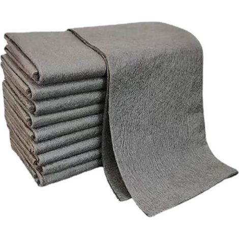 Lot de 5 chiffons de nettoyage magiques - Sans traces et sans peluches - Pour la maison, la cuisine, le verre de voiture (1/4)
