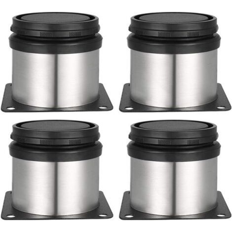 4 thickened furniture legs 50mm height table legs furniture legs, height adjustable 0-15mm (1/5)