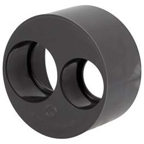 NICOLL Tampon réduction double HOMETECH Mâle Femelle Femelle Ø100x50x40 (1/5)