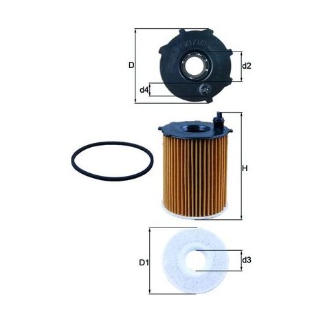 Ölfilter OX171/2D Knecht