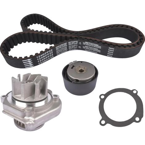Kit cinghia di distribuzione, codice produttore 4892695AC, codice OEM TCKWP345, compatibile con Fiat 500 e Dodge Dart, colore: nero (1/5)