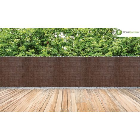 Malla de Ocultaci贸n 160 gr. /m虏 marr贸n 1,5X50m